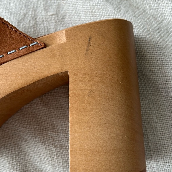 Swedish Hasbeens NWT Grunge Sky High Nature Color Slip In Clog LOVE IT!!! 🌈 🎁 - Picture 16 of 16